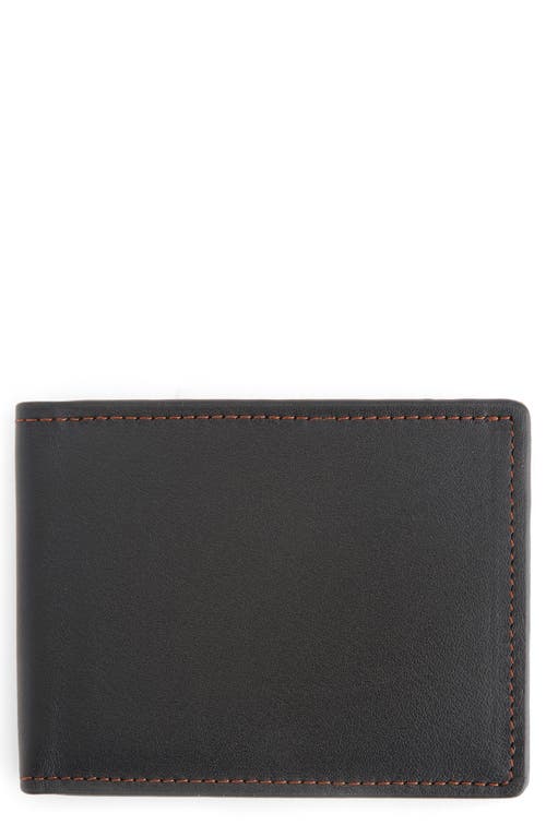 ROYCE New York RFID Leather Bifold Wallet in Tan at Nordstrom