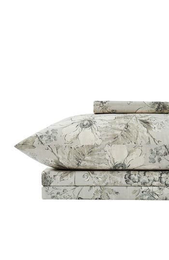 Southshore Fine Linens Skye Collection Extra Deep Cotton Sheet Set In Natural