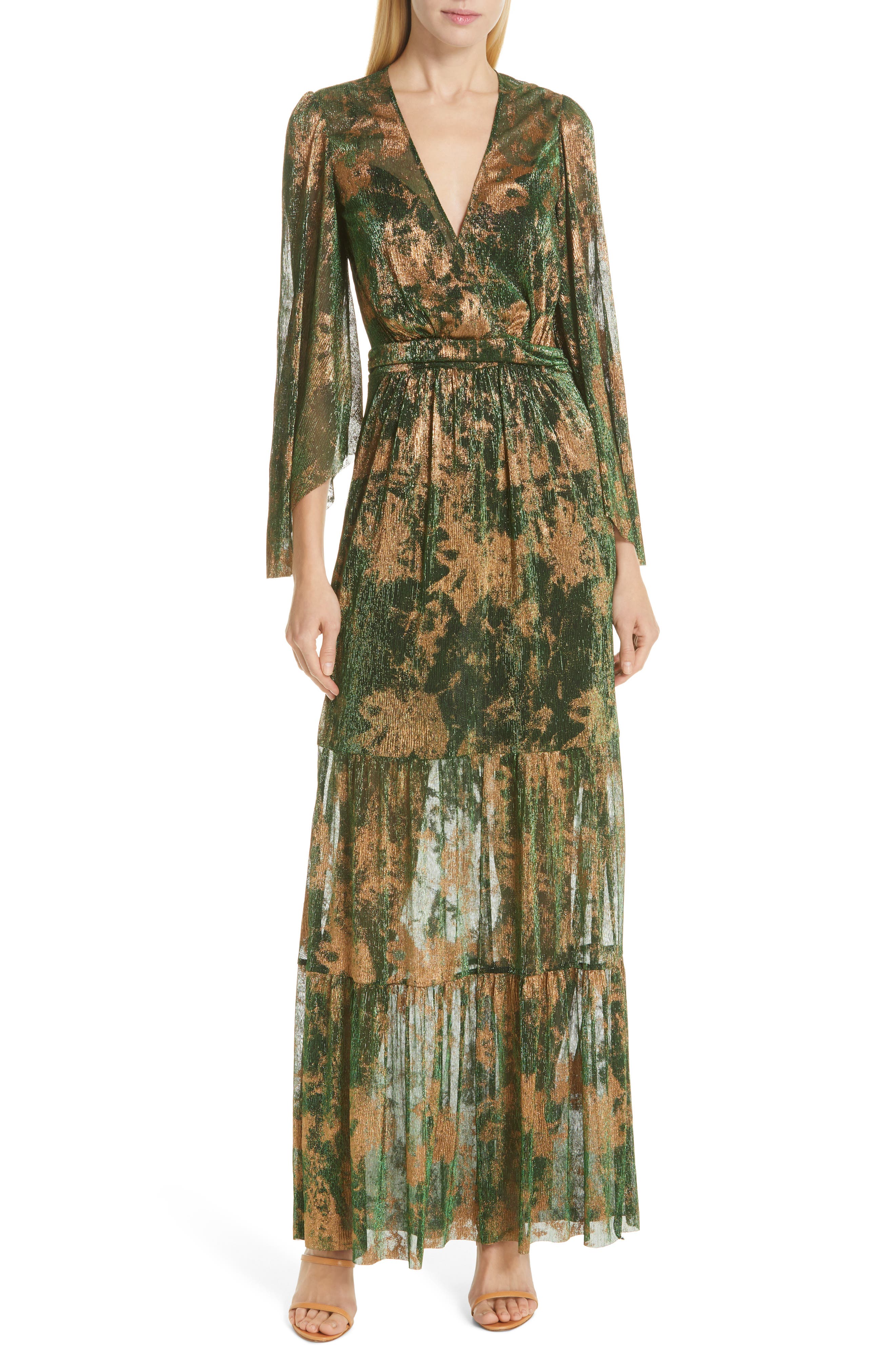 Ba & sh Vianca Maxi Dress, Green