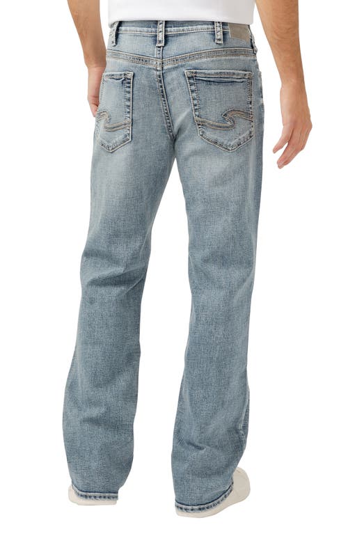 SILVER JEANS CO. SILVER JEANS CO. ZAC RELAXED STRAIGHT LEG JEANS 