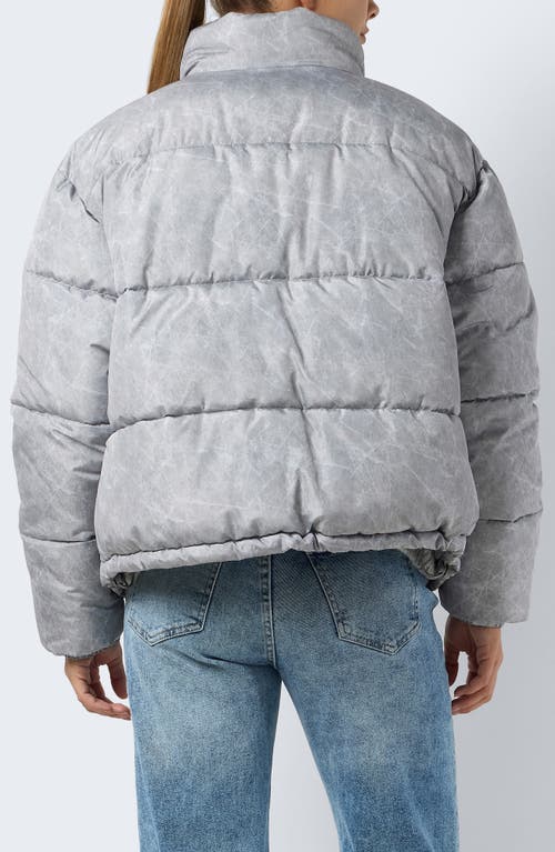 NOISY MAY NOISY MAY DAXY WASHED PUFFER JACKET 