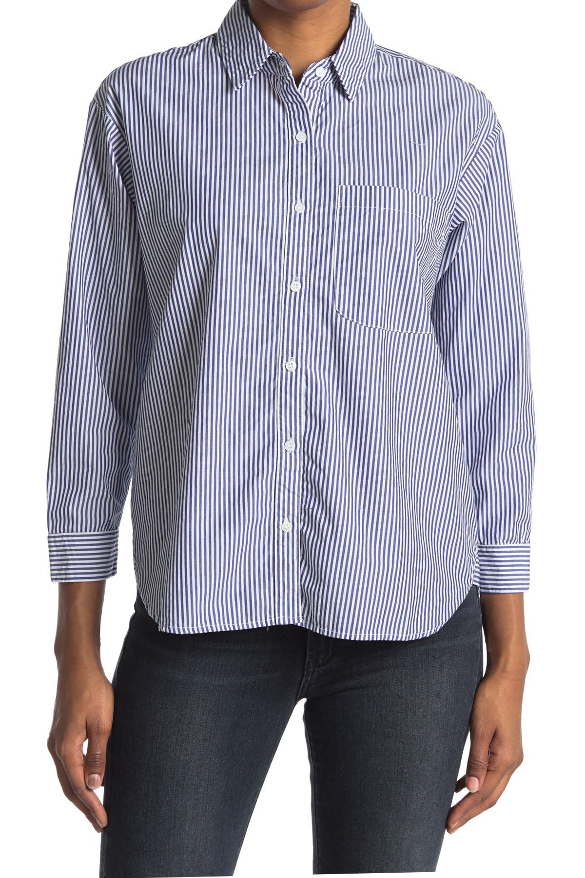 baggy button down shirt