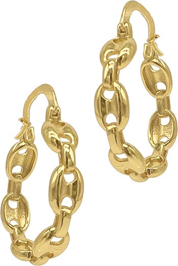 Vintage Havana Padlock Dangle Earrings Two-Tone, Women's, Size: One size, Gold