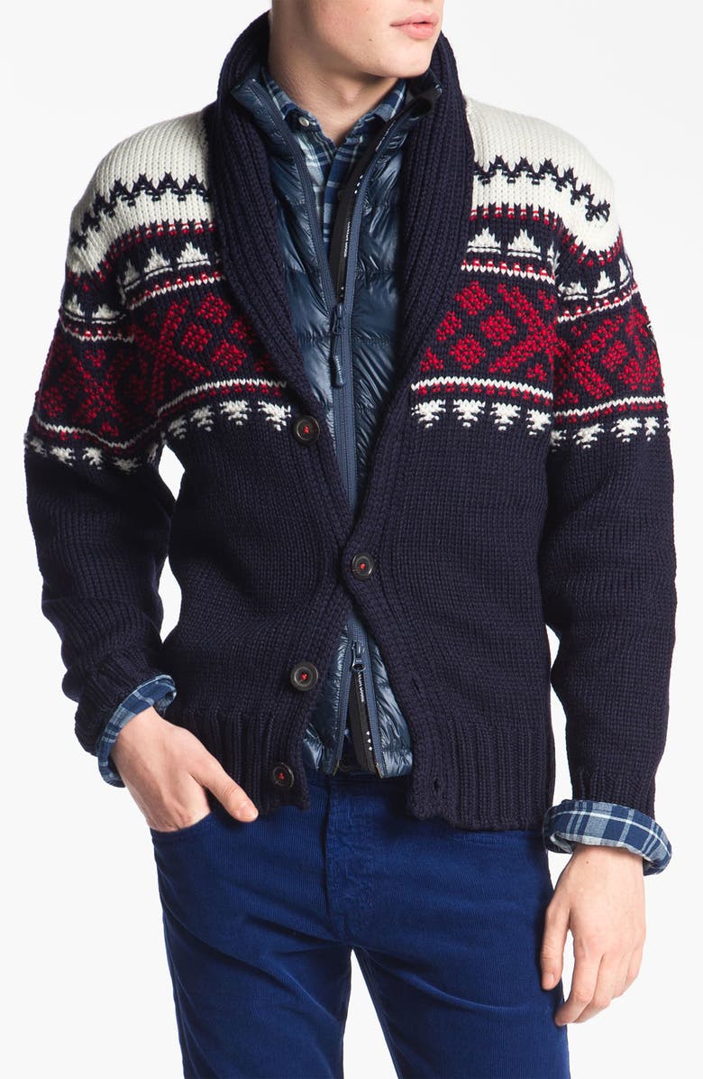 Dale of Norway 'Valle' Shawl Collar Wool Cardigan | Nordstrom