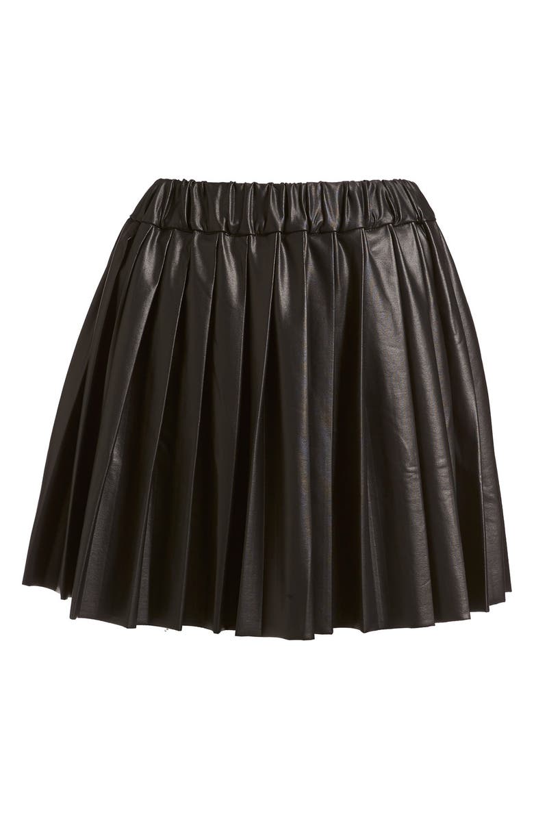 :CHOCOOLATE Pleat Miniskirt (Women) | Nordstrom