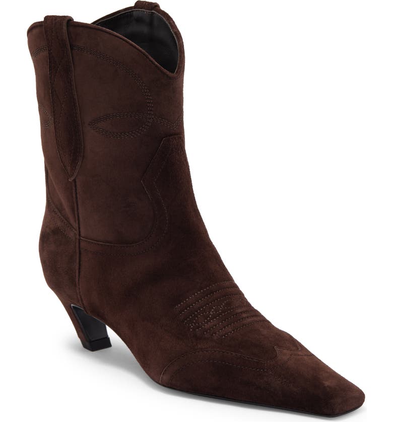 Khaite Dallas Short Western Boot (Women) | Nordstrom