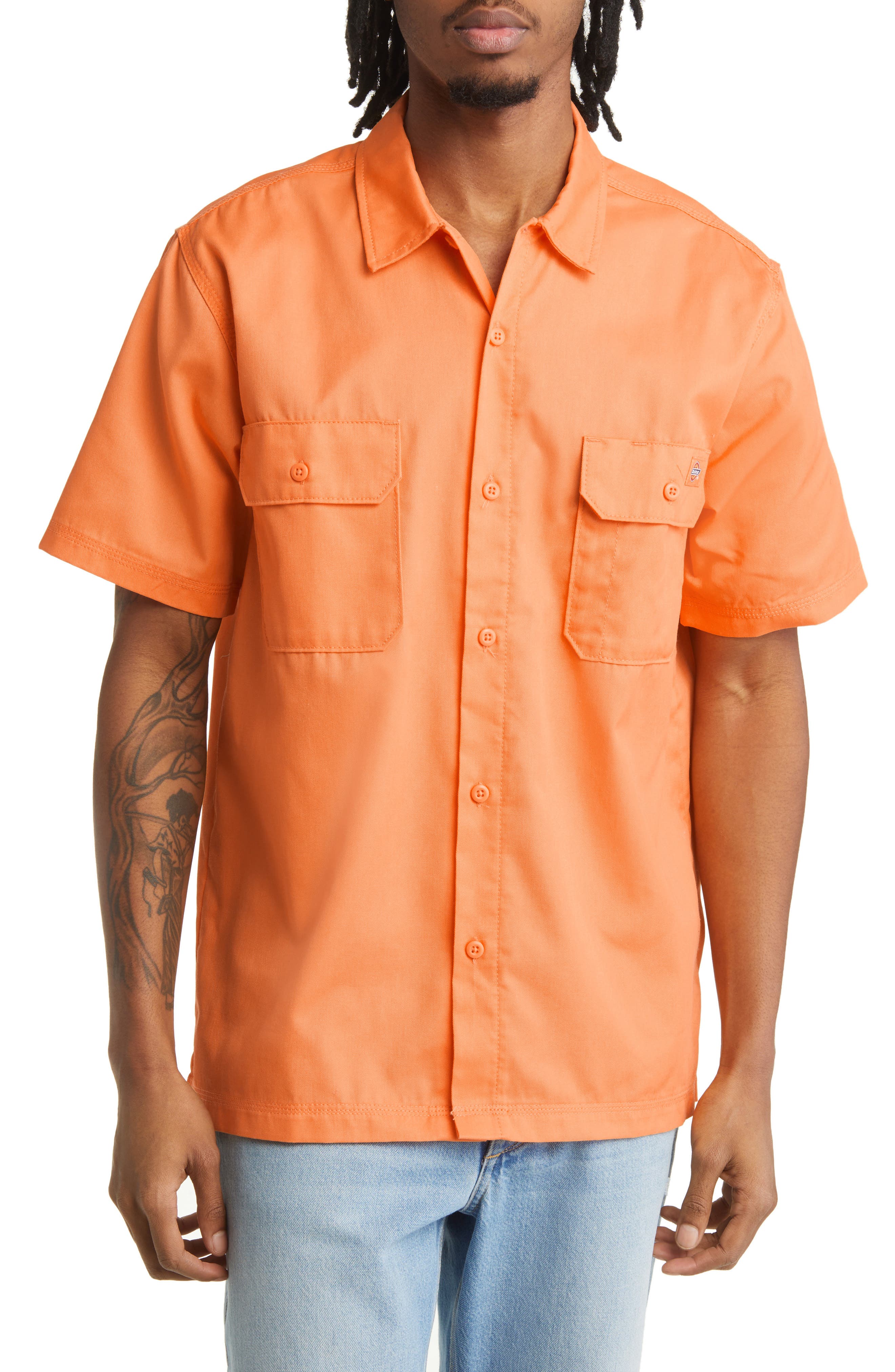 work button up shirts