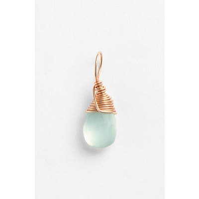 Nashelle 14K-Rose Gold Fill & Semiprecious Stone Charm