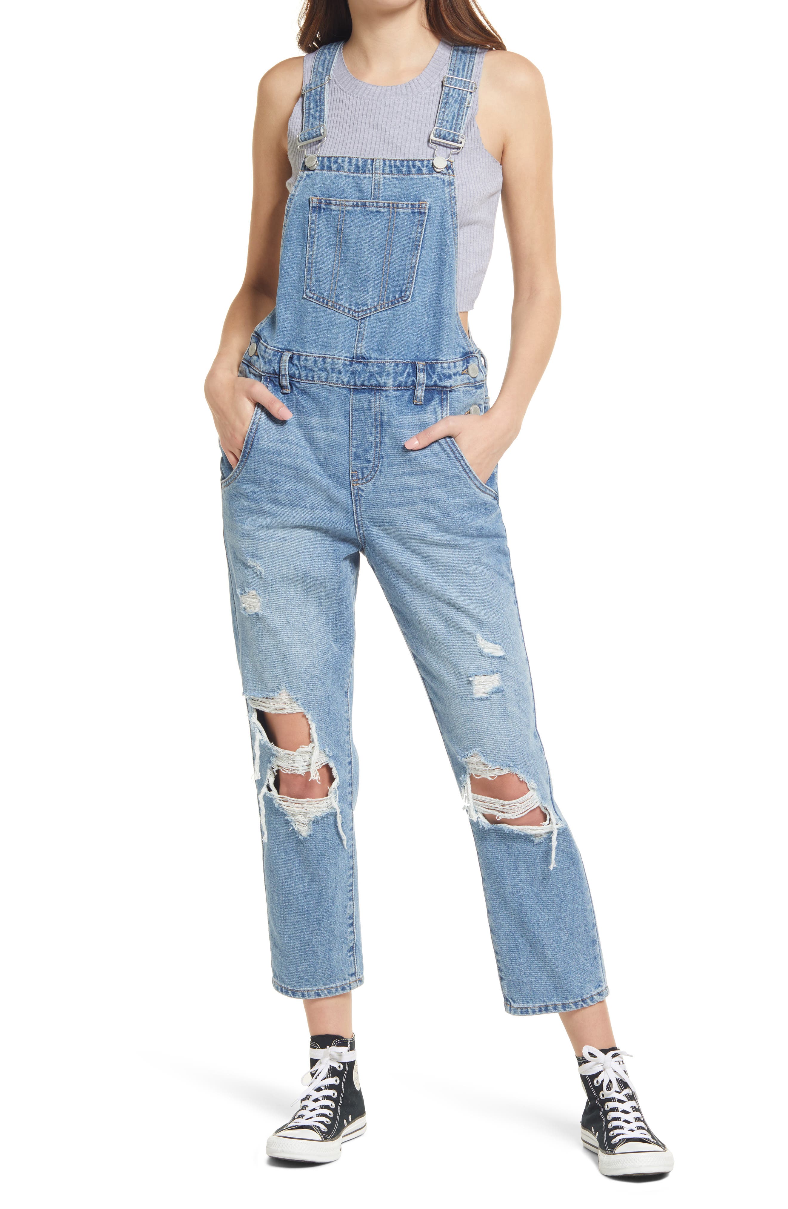 jean jumpsuit dress