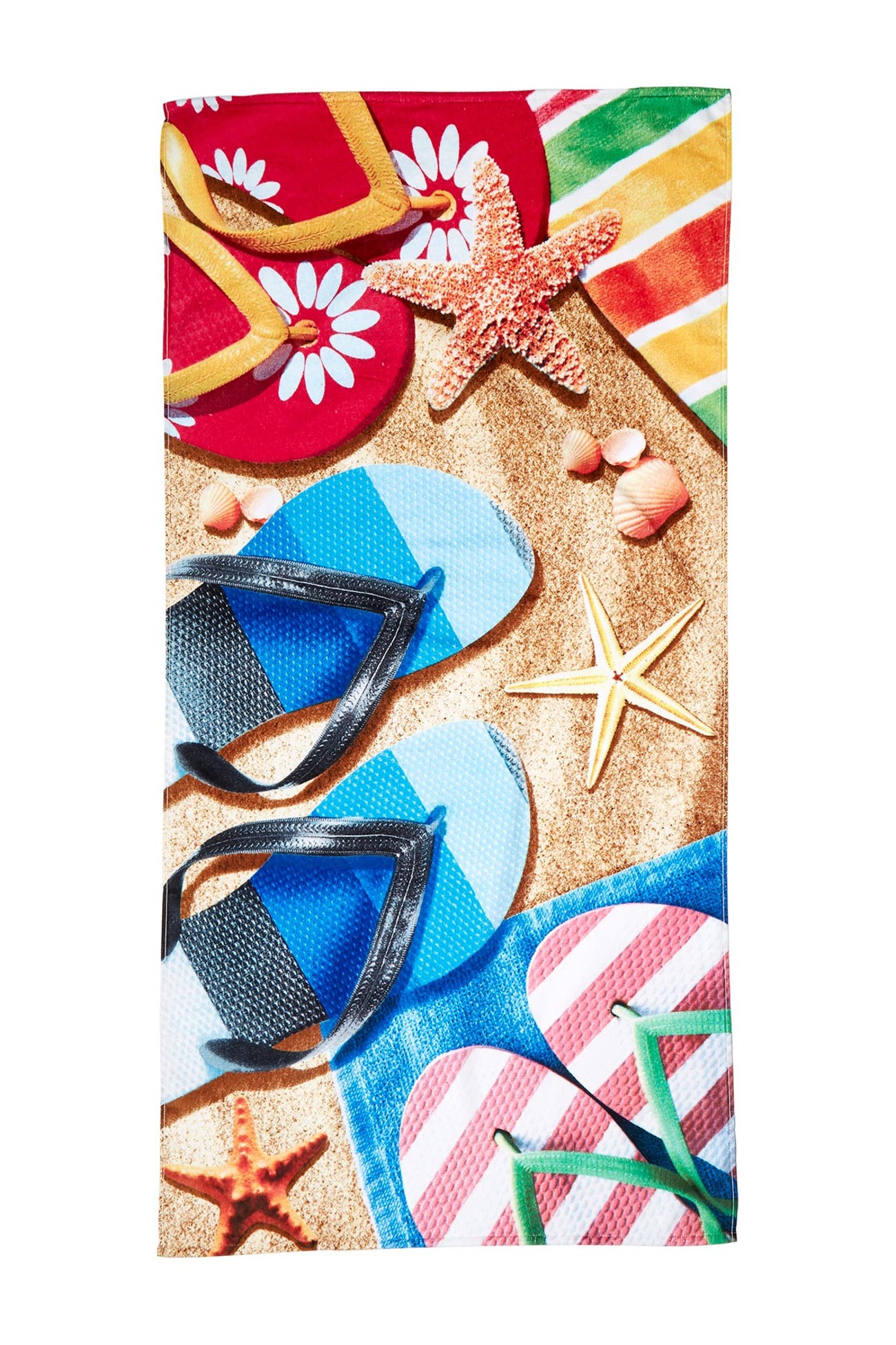 Apollo Towels Sandals Beach Towel Green Nordstrom Rack