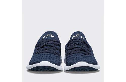 Shop Apl Athletic Propulsion Labs Apl Youth's Techloom Wave Sneakers In Navy/white