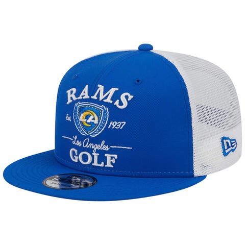 Los Angeles Rams New Era 2022 Sideline 9FIFTY Ink Dye Snapback Hat - Royal