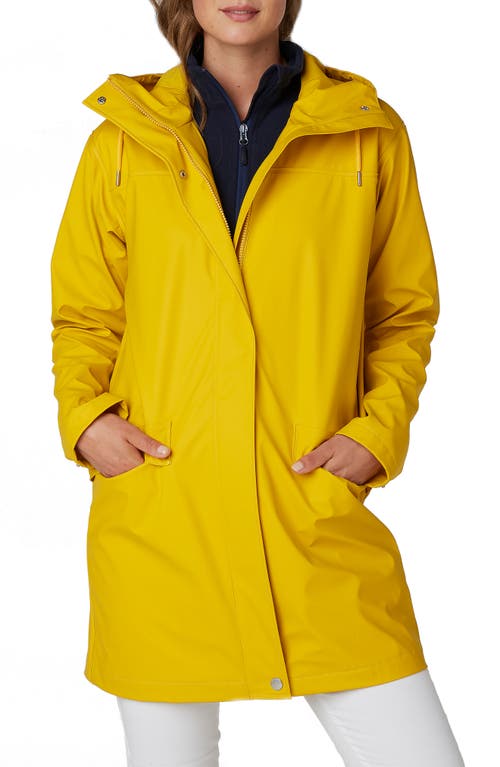 Moss Waterproof Raincoat in Essential Yellow