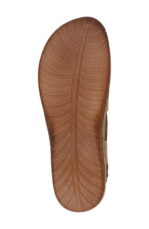 Good Choice New York Dalary Ankle Strap Sandal In Yellow
