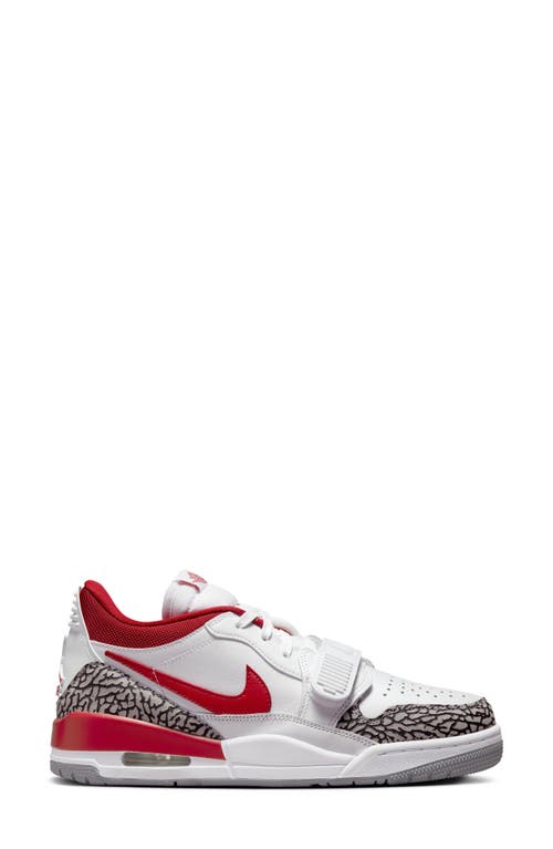 Shop Jordan Air  Legacy 312 Low Sneaker In White/gym Red/cement