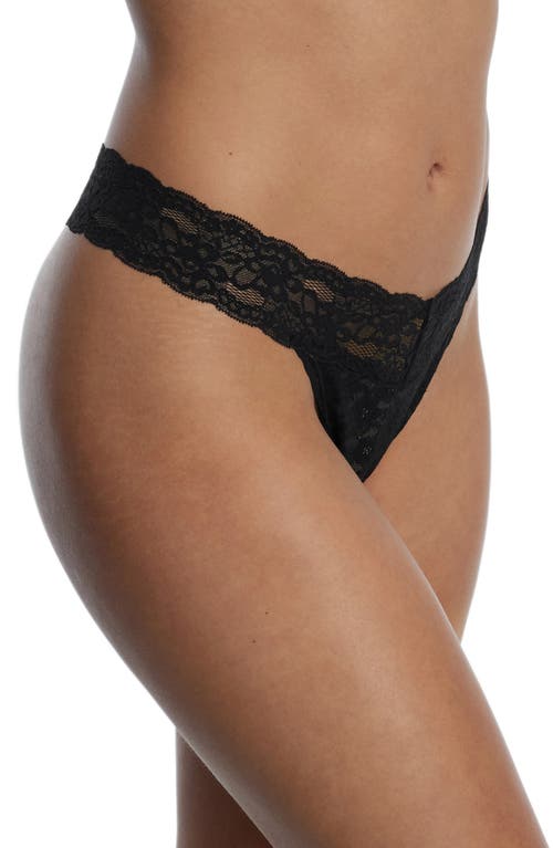 Skarlett Blue Goddess Lace Thong In Black