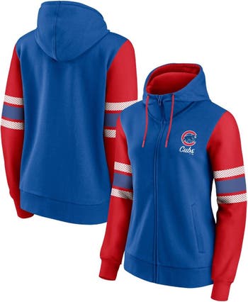 Fanatics Branded Men's Royal Chicago Cubs Official Logo Pullover Hoodie - Royal