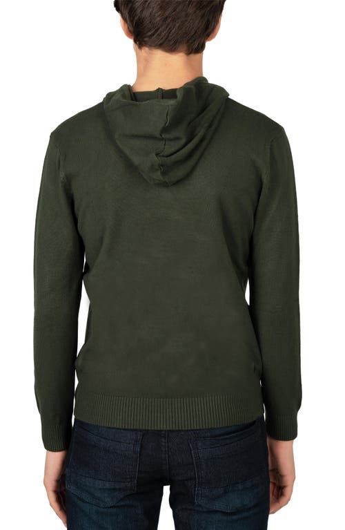 X-ray Xray Kids' Basic Hoodie In Olive