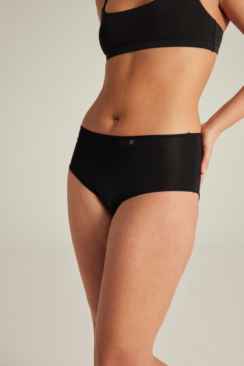 Shop Nudea The Stretch High Waisted Brief In Black