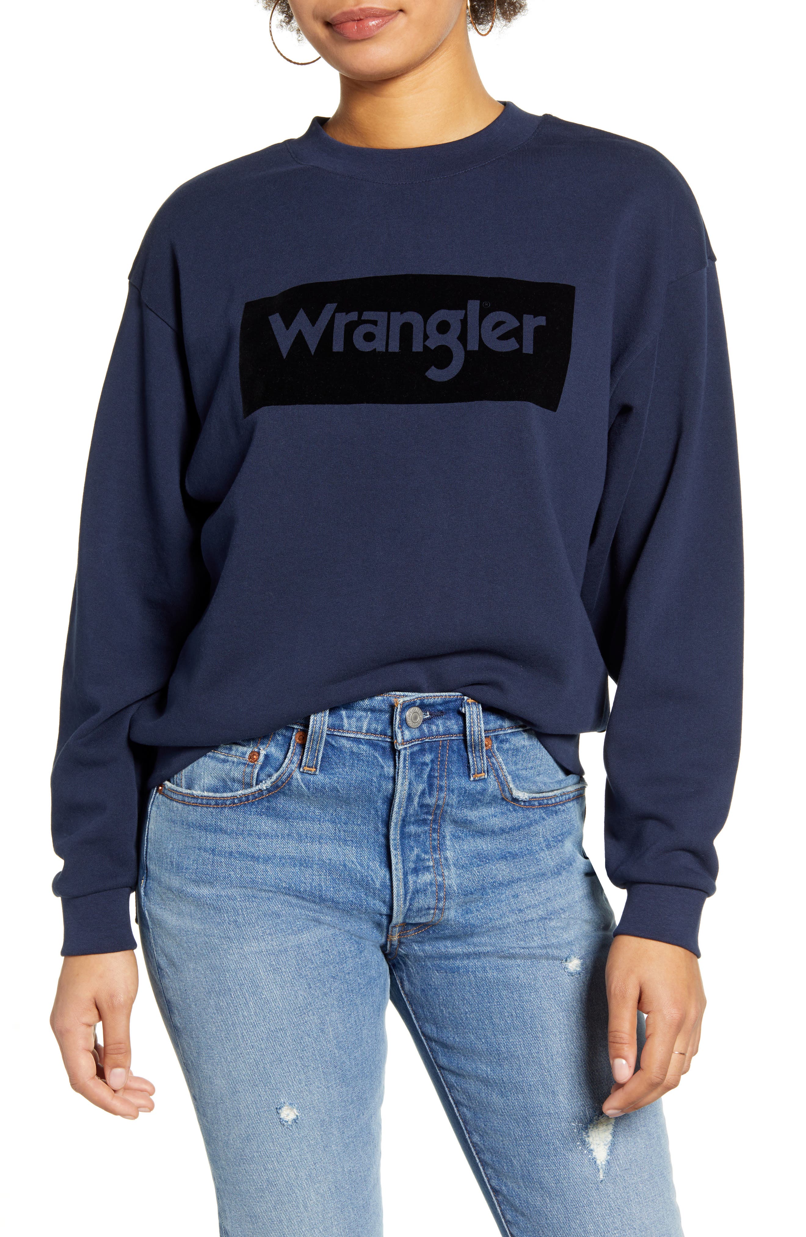 wrangler retro sweatshirt