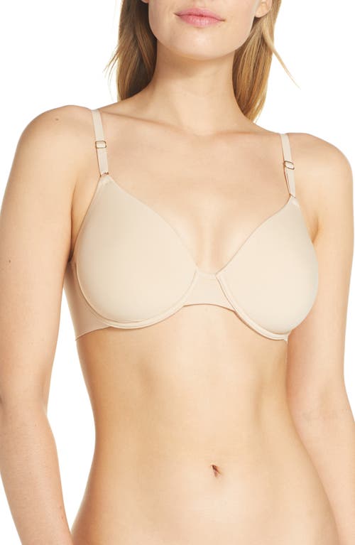 Natori Zone Full Fit Smoothing Contour Underwire Bra in Cosmetic at Nordstrom, Size 34D