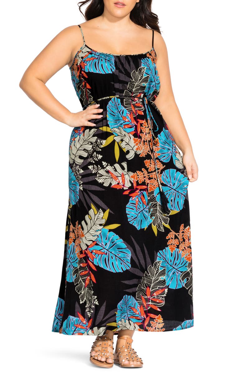 City Chic Tahiti Maxi Dress (Plus Size) | Nordstrom