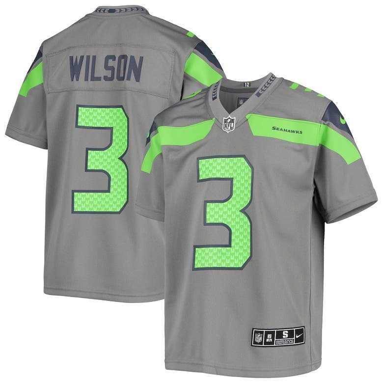 NWT Nike Russell Wilson Seattle Seahawks Captain Vapor Limited Jersey M  Navy