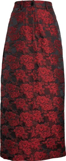 Zinnia lace outlet pencil midi skirt