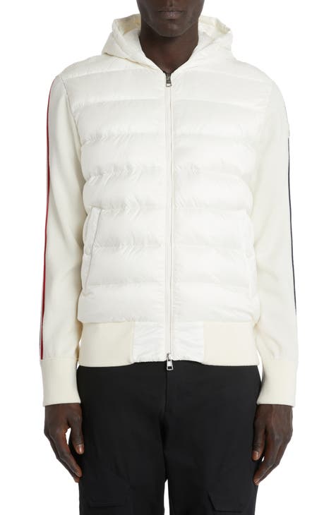 Light Pink Quilted Ripstop Jersey Lining Track Jacket