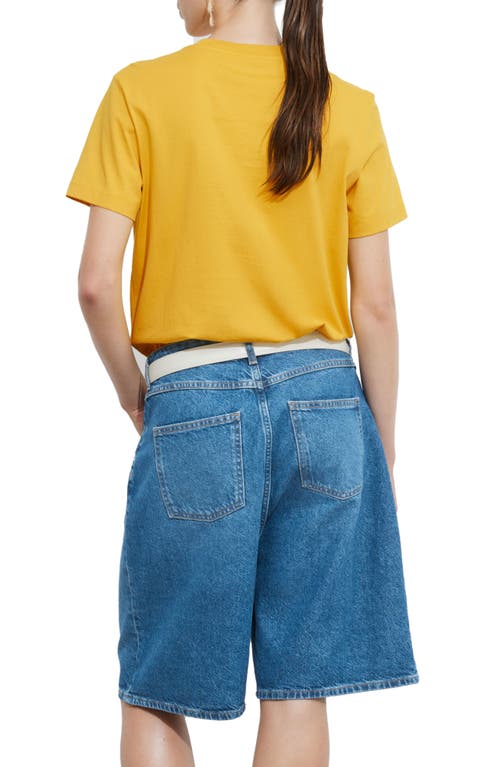 Shop & Other Stories Lemon Embroidery Cotton T-shirt In Yellow Medium