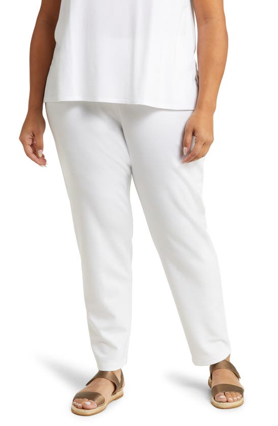 EILEEN FISHER SLIM ANKLE PANTS