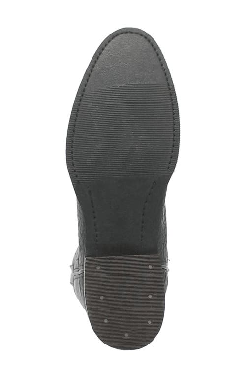 Dingo Young Gun Embroidered Cowboy Boot In Black