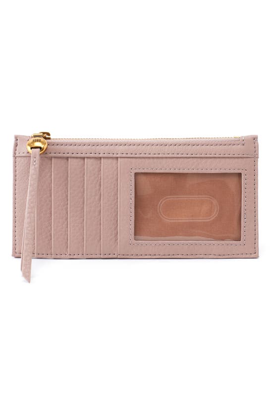 Hobo Carte Leather Wallet In Lotus