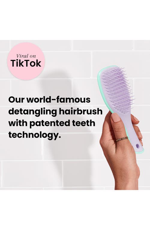 Tangle Teezer Mini Ultimate Detangling Hairbrush In Lilac Mint