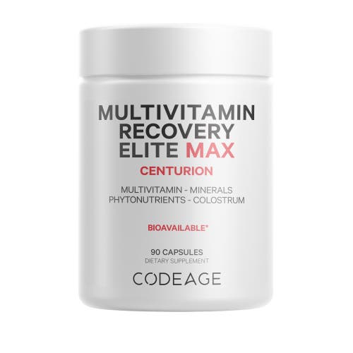 Codeage Multivitamin Recovery Elite Max, Essential Vitamins & Minerals, Sports Recovery, 90 ct in White at Nordstrom