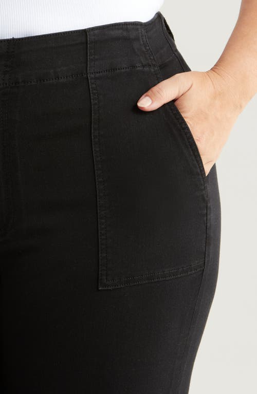 Shop Kut From The Kloth High Waist Wide Leg Jeans In Black