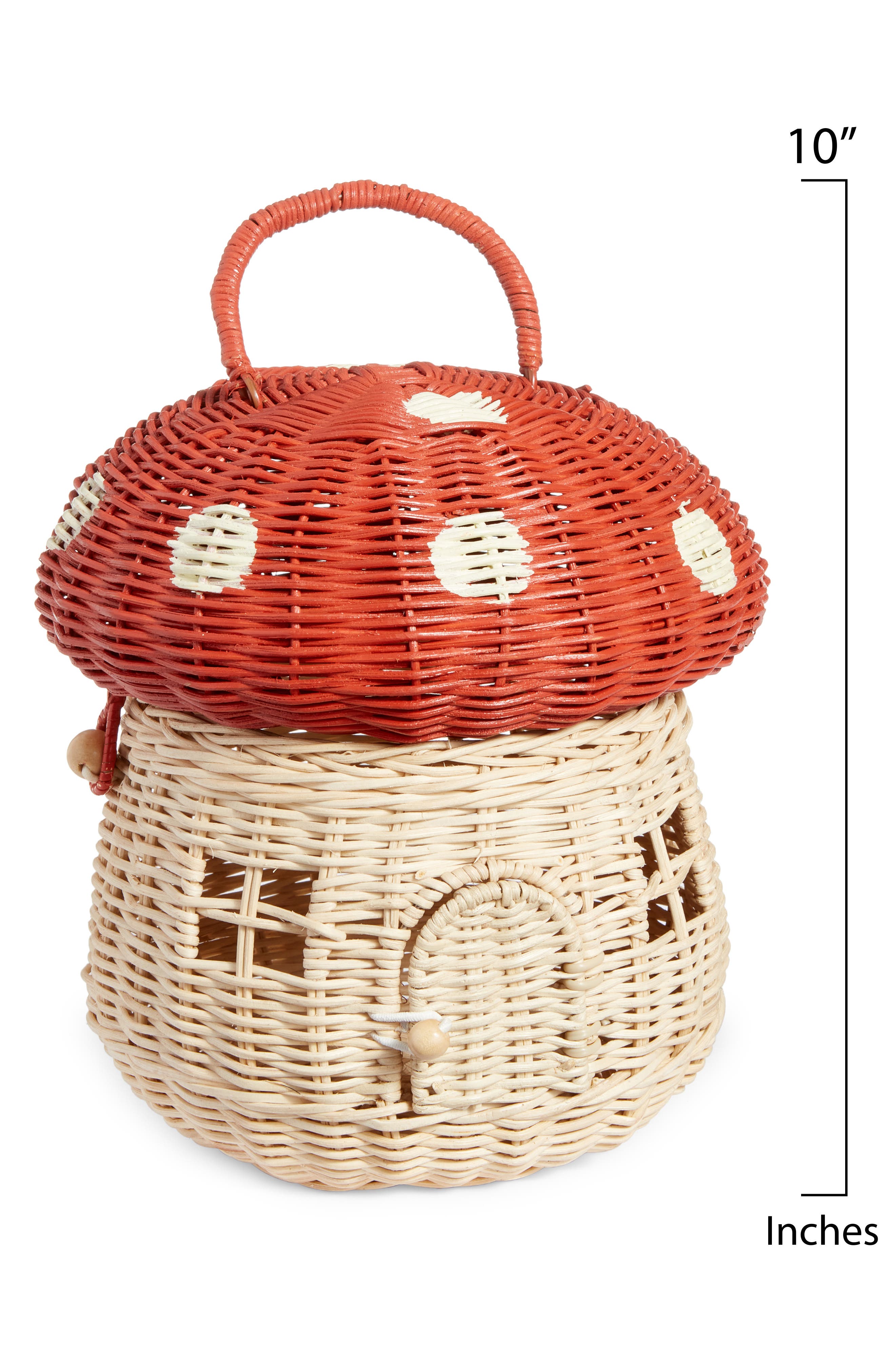 Olli Ella Rattan Mushroom Basket Nordstrom