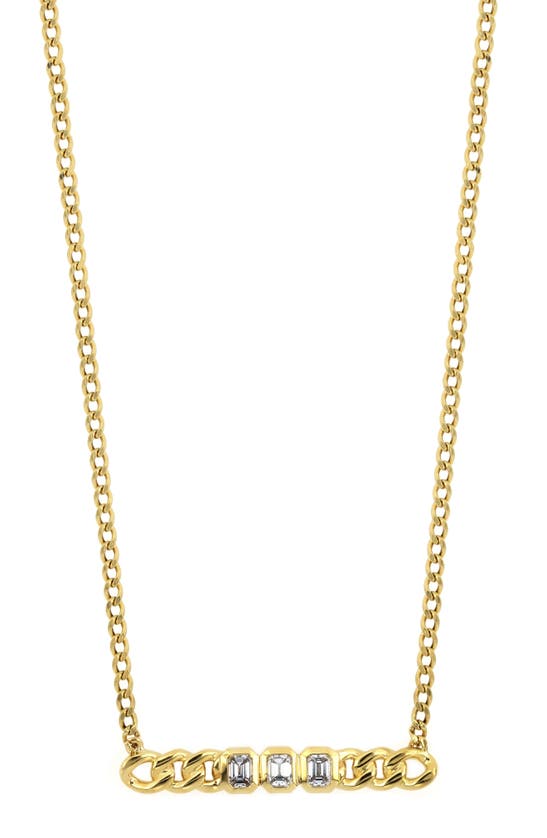 Bony Levy Varda Diamond Bar Necklace In Gold