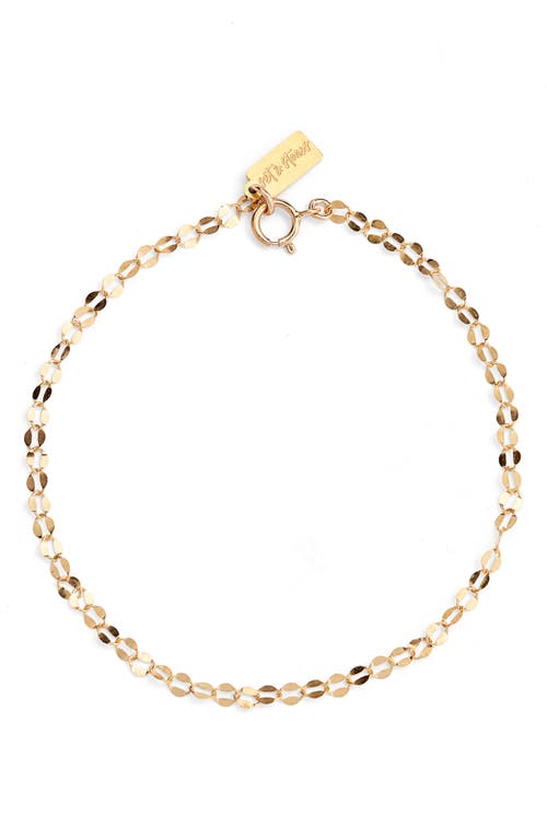 Set & Stones Daisy Chain Bracelet In Gold