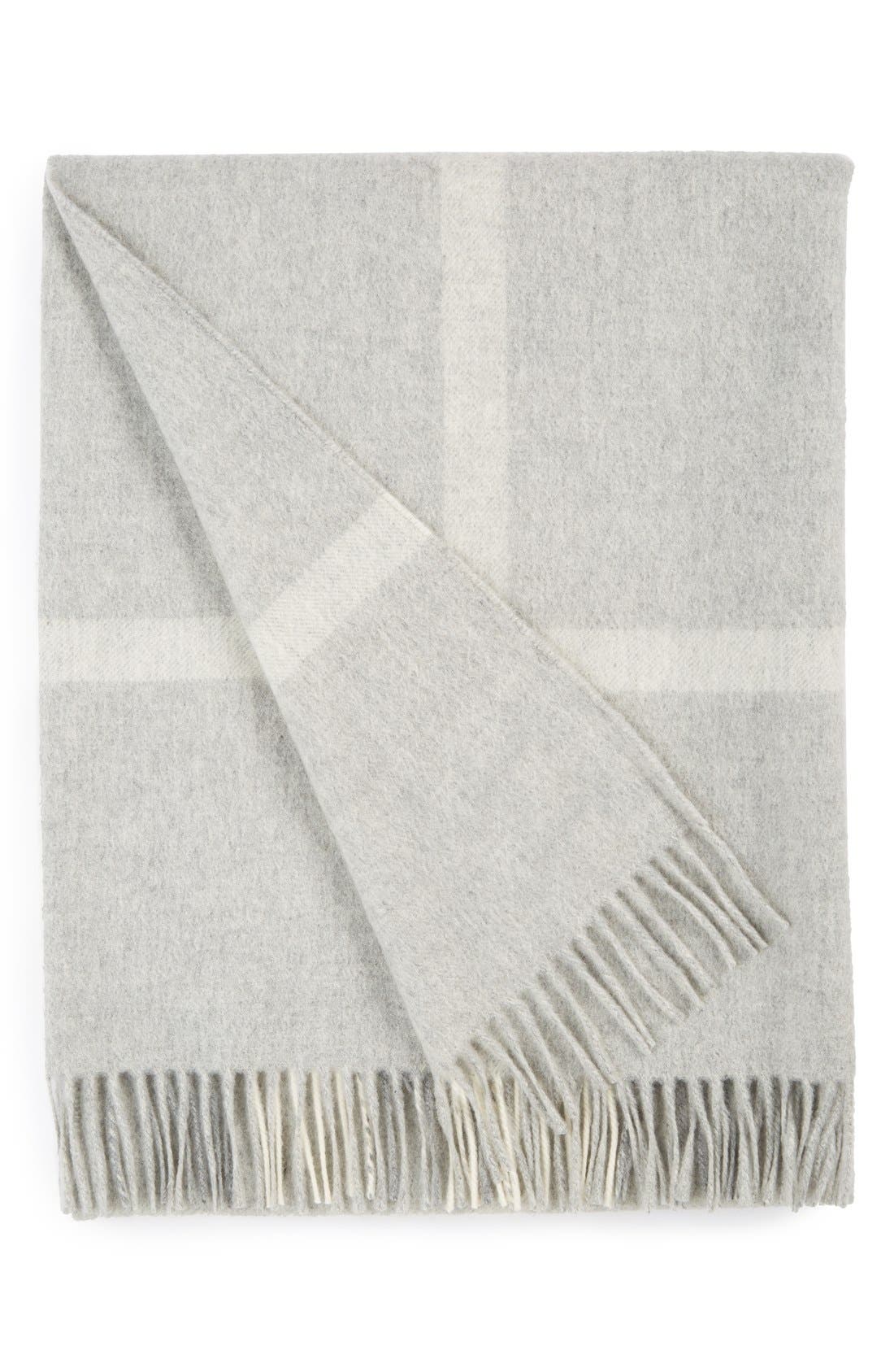 Burberry Check Print Cashmere Blanket Nordstrom