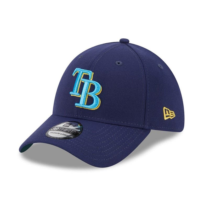 New Era Navy Tampa Bay Rays 2023 Mlb Father's Day 39thirty Flex Hat