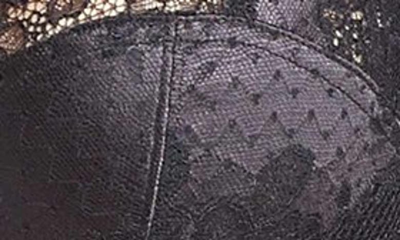 Panache 'clara' Underwire Full Cup Bra In Charcoal Black