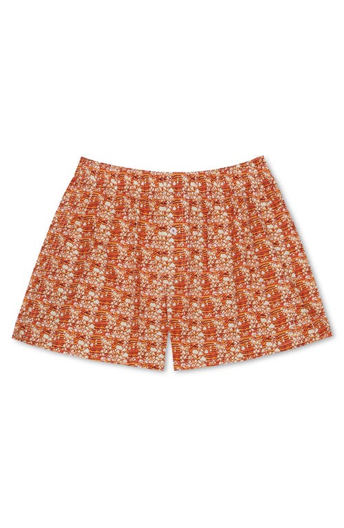 DRUTHERS NYC DRUTHERS NYC ORGANIC COTTON TAKESHI MATSUMI CONE SHELL BOXER SHORT
