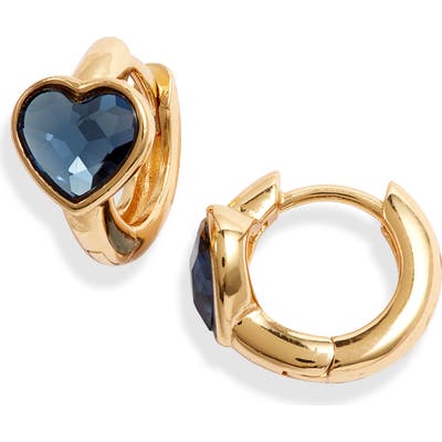 Olivia Burton Heart Huggie Hoop Earrings