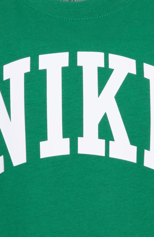 Shop Nike Kids' Club Logo Graphic T-shirt In Malachite