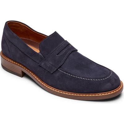 Rockport Kenton Penny Loafer, Blue