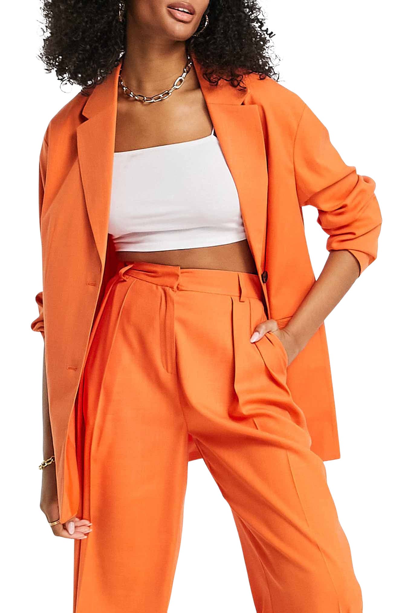 orange coat