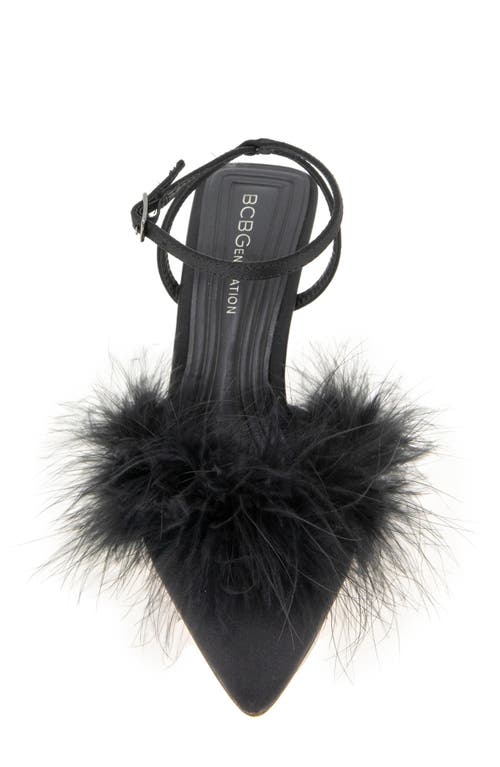 Bcbg Iliana Ankle Strap Pump In Black