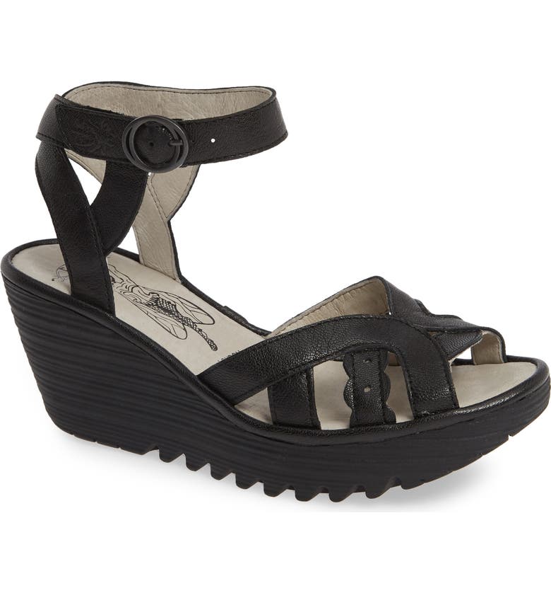 Fly London Yrat Wedge Sandal Women Nordstrom