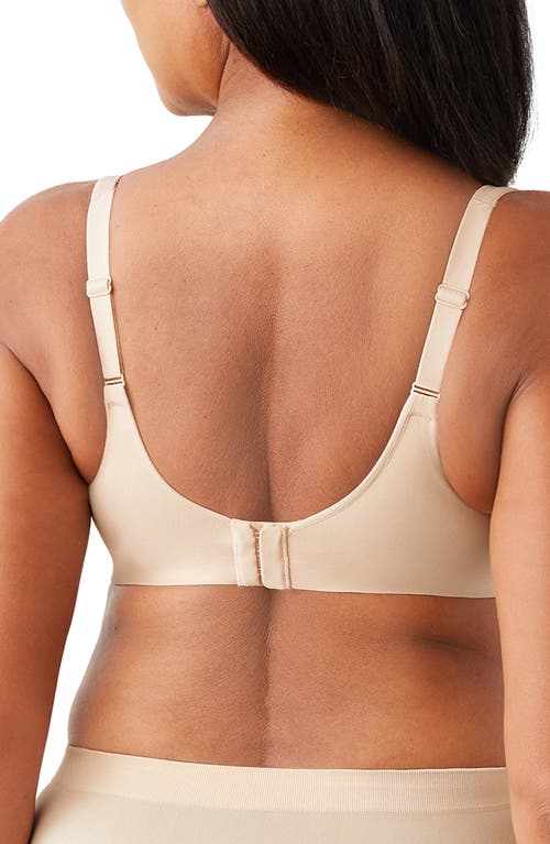 Wacoal Comfortable Cool Seamless Underwire Bra In Sand